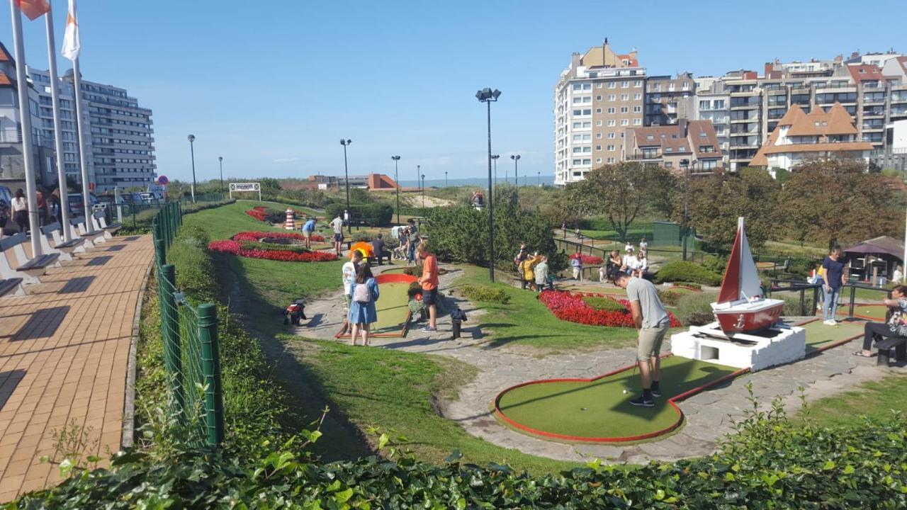 Nieuw App Met Tuin En Terras, Gratis Parking, Aan Zee, Vlakbij Brugge Apartment Duinbergen Exterior foto